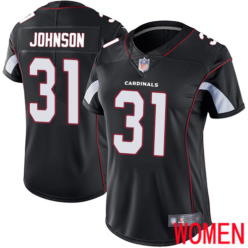 Arizona Cardinals Limited Black Women David Johnson Alternate Jersey NFL Football 31 Vapor Untouchable